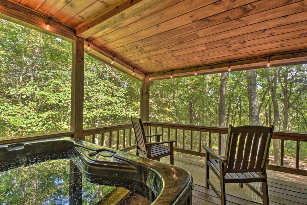 Blue Ridge Cabin Hot Tub, Fire Pit And Grill! Exterior foto