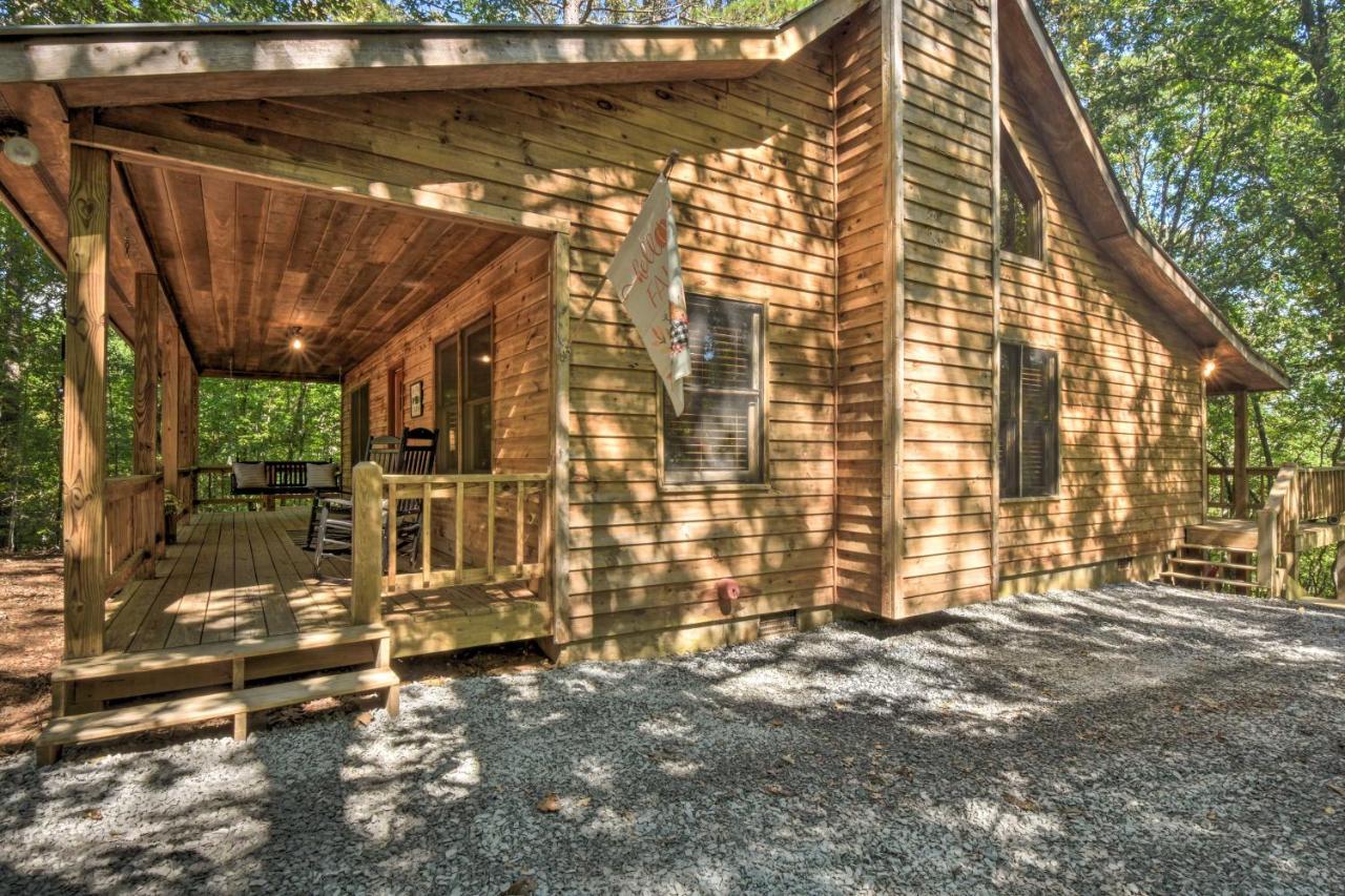 Blue Ridge Cabin Hot Tub, Fire Pit And Grill! Exterior foto