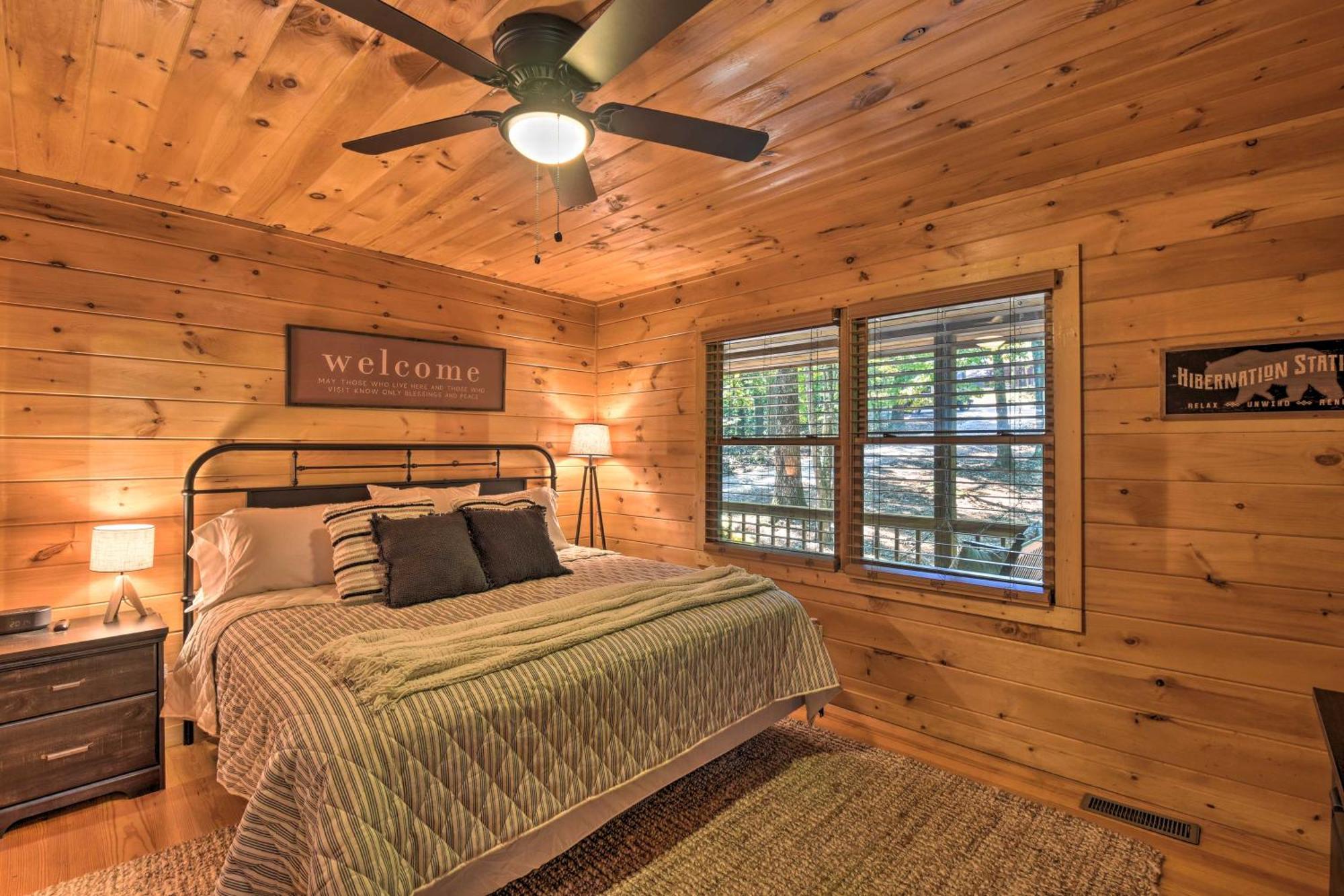 Blue Ridge Cabin Hot Tub, Fire Pit And Grill! Exterior foto